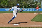 Baseball vs WPI  Wheaton College Baseball vs WPI. - Photo By: KEITH NORDSTROM : Wheaton, baseball